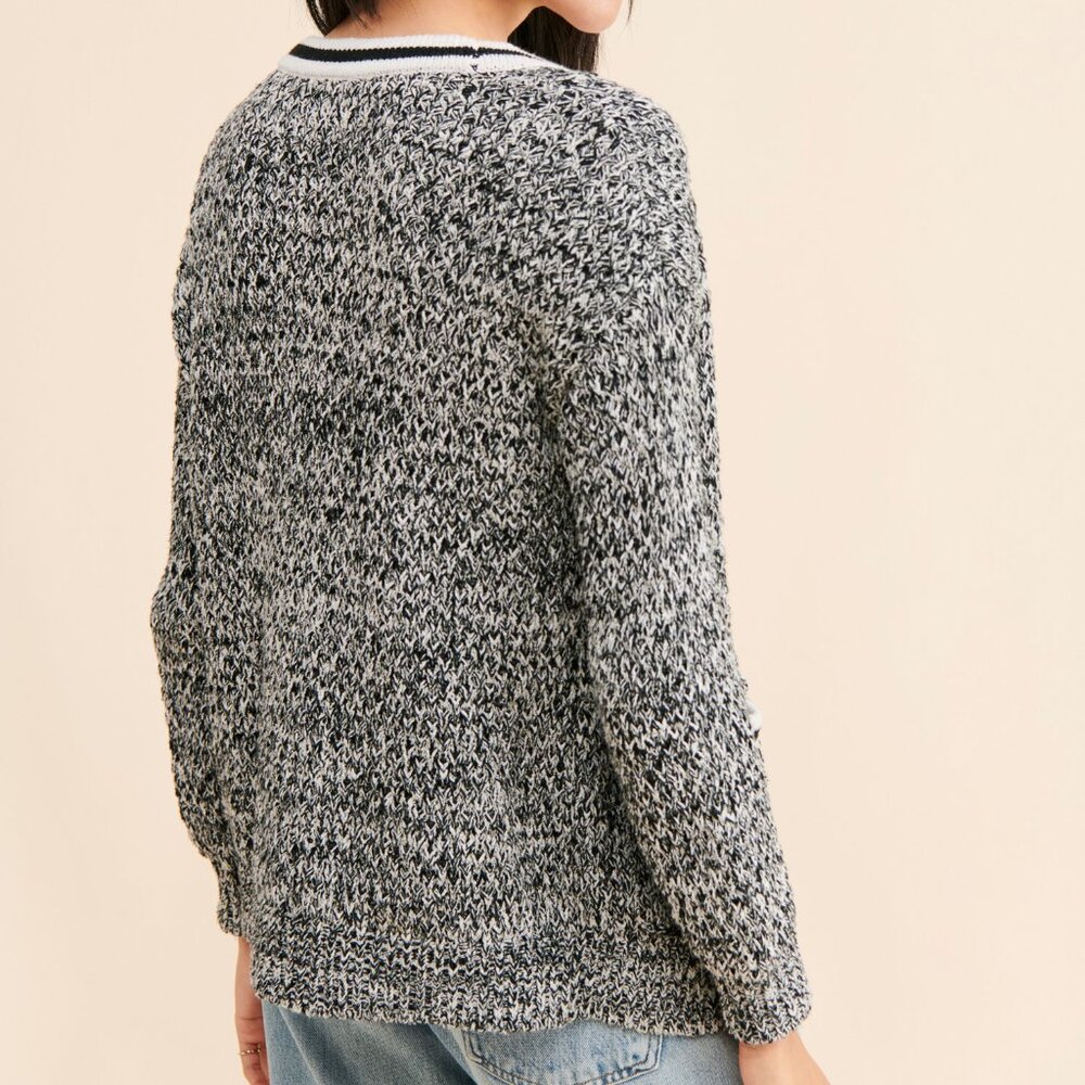 Maeve Tweed Boyfriend Cardigan - M - Anthropologie - Picture 4 of 13